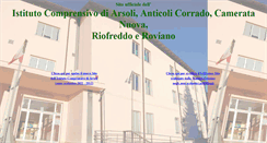 Desktop Screenshot of icsarsoli.it